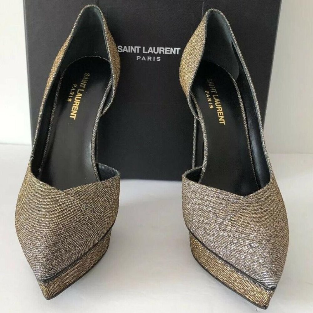 Saint Laurent Janis Viper night (silver/gold)